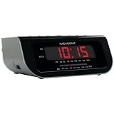 New- MAGNASONIC MAG-MM189K ULTRA CLOCK RADIO