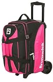 Brunswick Flash 2 Ball Roller Pink/Black