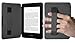 Swees Ultra Slim Leather Case/Cover for New Amazon Kindle Paperwhite/Kindle Paperwhite 3G with Elastic Hand Strap, Magnetic Auto Sleep Wake Function, Includes Screen Protector - Black
