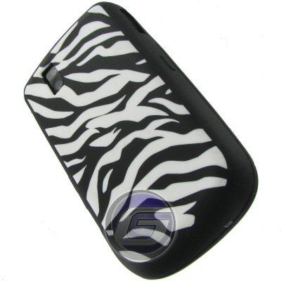 Zebra Gel Skin Cover for Blackberry Tour 9630 Verizon Protector Case