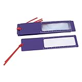 uxcell　読書拡大鏡　リーディングルーペ　グリーン　クリア　5個入