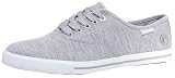 Firetrap Mens Smarti Canvas Pump Grey Marl/White