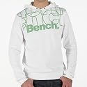 Bench Mens Blockbuster Hoody White