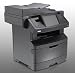 Dell 3335dn Multifunction Monochrome Laser Printer Copier Scanner Fax - Max Resolution: 1200x1200 dpi - Duplex Printing - Max Printing Speed: 40 ppm - Duty Cycle 80000 PPM - Max Sheet Size Legal (8.5 in x 14 in - Fast & Standard Ethernet, USB, Parallel - Includes 128MB RAM Expandable to 640MB - Postscript & PCL