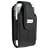 BlackBerry Curve Leather Holster with Swivel Belt Clip (Black)