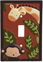 Kids Line Jungle 123 Switch Plate Cover, Brown
From KidsLine
