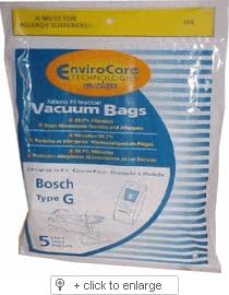 Bosch Type "P" Canister Vacuum Bags Generic