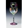 Lolita "Love My Wine" Shopaholic Wine Glass