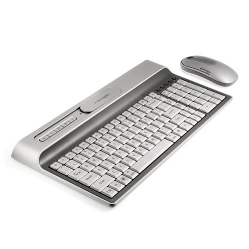 Kensington Ci70 Wireless Desktop Set Titanium with Keyboard and Mouse K64391US