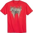 Icon Abrasion Men's Short-Sleeve Casual Shirt - Red