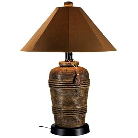 Canyon 50910 Cocoa Color Table Lamp 34 1⁄2-Inch Tall by Patio Living Concepts
