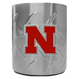 Nebraska Cornhuskers NCAA Diamond Plate Beverage Can Holder