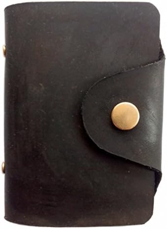 MEEBOY Genuine Leather Thin Credit Card Holder Mini Wallets Key Holder for Bank Credit Cards Case Bags Small Cash Purse Clip Pocket