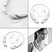 Rymemo Wireless Bluetooth 4.1 Stereo Headphone with Microphone - Silver/White