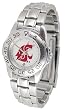 Washington State Sport Women's Steel Band Watch