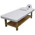 Fu�pflegestuhl Tattoostuhl mit Metallgestell, R�cken- und Beinteilverstellung Farbe wei�