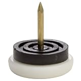 3/4'' Dia. Nail on Rubber Cushion Glide