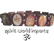 Hindu Gods and Goddess Bracelet from India Yoga Wooden Beads Stretch Rama Krishna Ganesha Durga Saraswati