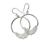 Produkt-Bild: SDO024 SilberDream Ohrstecker 925 Silber Greole m Kette