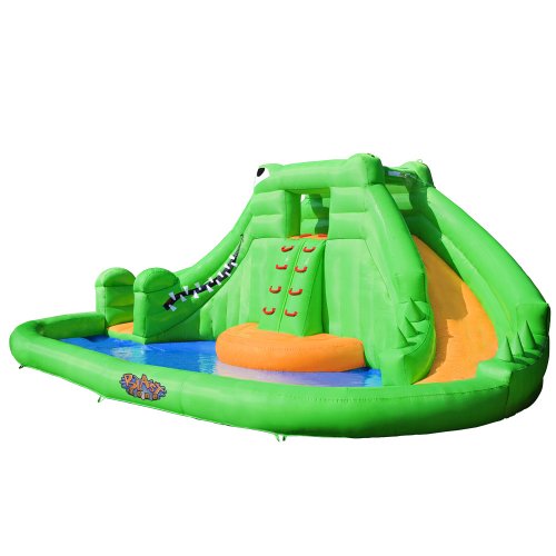 Blast Zone Crocodile Isle Inflatable water Park 
