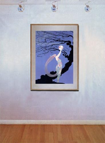 "Fireflies" BIG Art Deco Print Erte