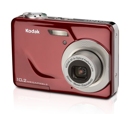 Kodak EasyShare C180 10.2MP Digital Camera with 3x Optical Zoom and 2.4 inch LCD - Red image
