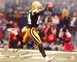 Andre Rison Green Bay Packers - SB Action - Autographed 16x20 Photograph with SB XXXI Champs
