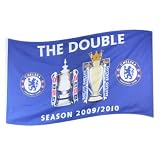 Chelsea FC - Official Double Winners 5ft x 3ft Flag