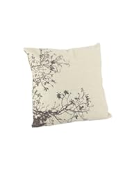Home: Createforlife New Home Decorative Cotton Linen Square Pillowcase Pillow Shams Cushion Cover Winter Trees Branches Scene 18"