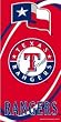 Texas Rangers Fiber Reactive Pool/Beach/Bath Towel (Team Color)