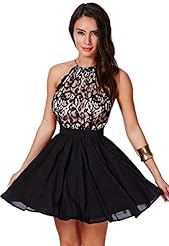 Sexy Polyester Lace Skater Dress/Party Dress 