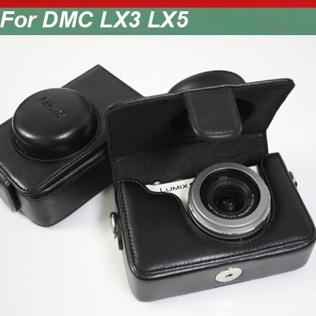 NEW Panasonic Lumix LX5 EVER READY CAMERA CASE BAG (BLACK)