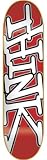 Think Classic Tag Red / White Skateboard Deck - 7.75" x 31.625"
