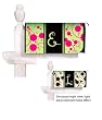 Monogram Peppy Pink & Green Polka Dot Glow in the Dark Magnetic Mailbox Cover - E Monogram Peppy Pink & Green Polka Dot Glow in the Dark Magnetic Mailbox Cover - E