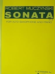 Sonata for Alto Saxophone and Piano Op.29