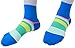 CompressionZ 20-30 mmHg Compression Socks Men & Women - Knee High Support Stockings (Ocean Stripes, X-Large)