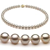 White 7.5-8mm AA Japanese Akoya Pearl Necklace 16 inch Choker Length