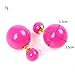 Ulike2 Hot Selling Noble Fashion Elegant Double Sided Pearl Earrings Ear Studs-5 Pairs