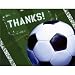 Heads Up! Soccer Party Thank You Cards 8 Pack