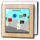 Peta Bread Demonstration - 6 Inch Tile Napkin Holder