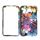 Premium - AT&T HTC Desire HD / Inspire 4G A9191 HIBISCUS COVER CASE - Facep ....