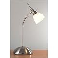 Desk Lamp in Satin Chrome