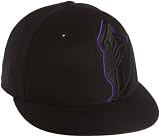 NBA Men's Los Angeles Lakers Flat Brim Flex Hat - Tx86Z, Large/X-Large , Black