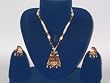 Wedding Gift Meenakari Necklace Set and Earring In Multi Beads-3pc Set(Brand New)