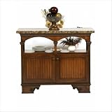 Coastal 15046WPGO Coastal American Premiere Kitchen Island with Granite Top- European Gold