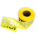 Neiko Barricade CAUTION Tape 3 x 1000 Ft, Yellow - Black/Silver Print for Day and Night
