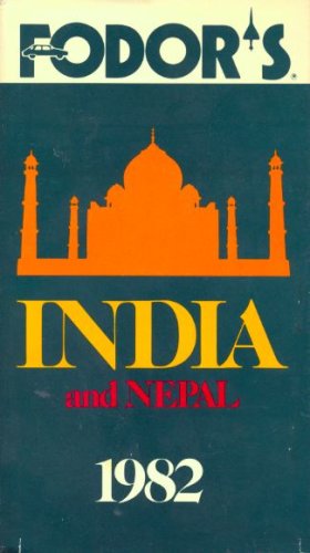 Fodor India and Nepal 1982