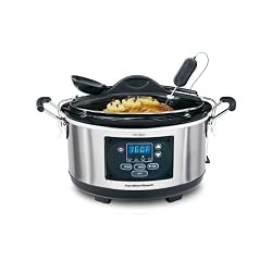 Hamilton Beach 33967 Set 'n Forget 6-Quart Programmable Slow Cooker