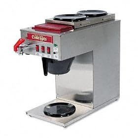 12 Cup Automatic Direct Water Source Pour Over Commercial Coffee Brewer (CCEMRC3AF)... by Mr. Coffee