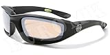 Choppers Lunettes de Soleil Ambre Miroir Lunettes de Sport